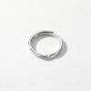Vintage Möbius Silver-Plated Unisex Ring