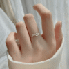 26cab491298a452c85920f36f6aa32a1-goods.png A Starry Galaxy Ring for Women, Ins-style Open Adjustable Finger Ring, Fashionable