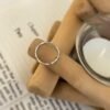 Elegant Bamboo Joint Ring for Women