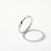 Vintage Möbius Silver-Plated Unisex Ring