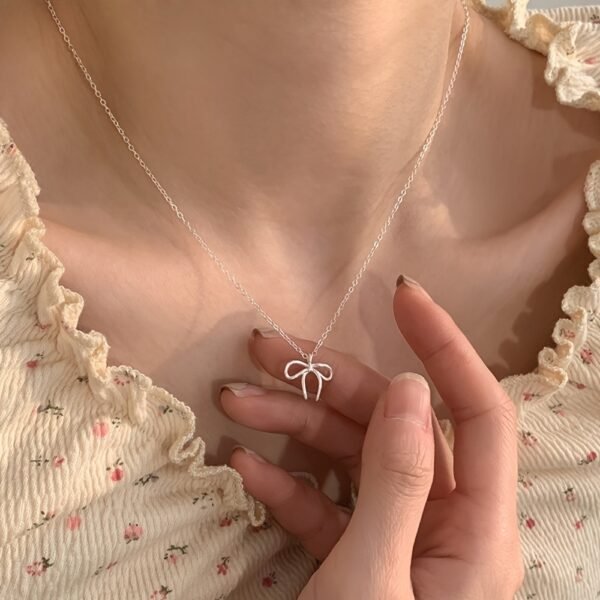 994a8452-2abc-495d-8c59-c0c3270eb11a.jpg Elegant Alloy Bowknot Necklace for Women