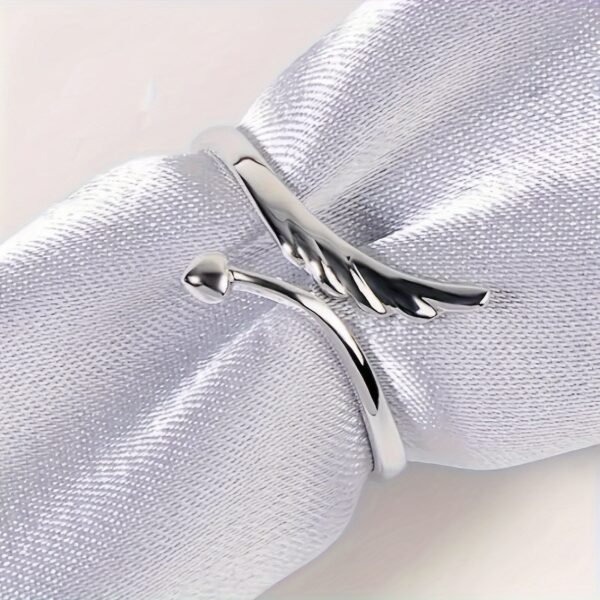 Elegant Bamboo Joint Ring for Women