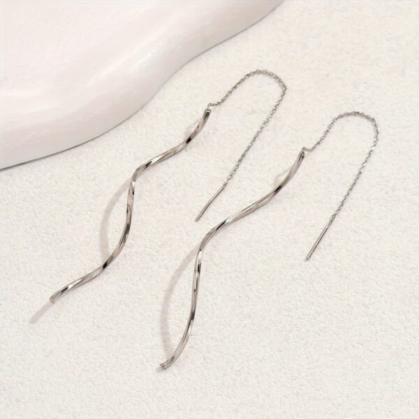 ca5071de-ed3e-49ac-87c0-f583d0f6ba3d.jpg Adjustable Wave Tassel Ear Wire Earrings