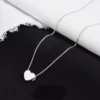 Tiny Heart Sterling Silver Necklace