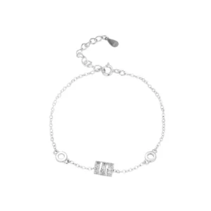 my-11134201-7qul2-ljavv8ot06zn2e.webp Barrel Round CZ Silver Bracelet