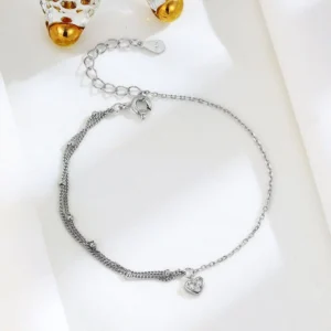 my-11134207-7rasa-m4pus5ci9e3da1.webp Silver Heart Bracelet