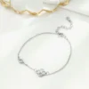 my-11134207-7rase-m4pukeggdsih9d.webp Clover Leaf Silver Bracelet