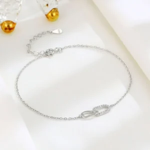 my-11134207-820l9-mfm1zbme9czz71.webp Double Link Silver Bracelet