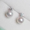 sg-11134201-22120-dcugptadw3kv4d.webp Blossom Pearl Diamond Stud Earrings