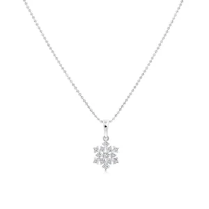 sg-11134201-7rate-mafa5bbkbwi9c7.webp Snowflake CZ Christmas Pendant Necklace